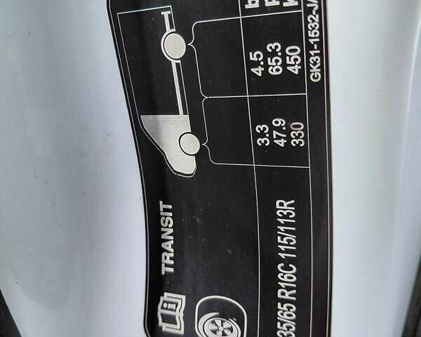 Белый Форд Транзит, объемом двигателя 2 л и пробегом 301 тыс. км за 16600 $, фото 96 на Automoto.ua