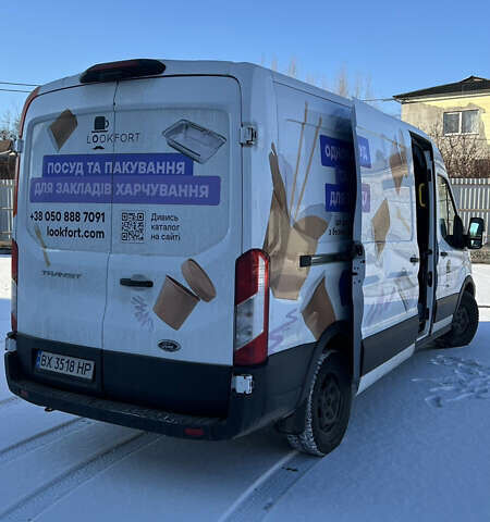 Білий Форд Транзит, об'ємом двигуна 2 л та пробігом 190 тис. км за 15500 $, фото 7 на Automoto.ua