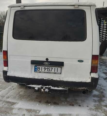 Белый Форд Транзит, объемом двигателя 2.5 л и пробегом 370 тыс. км за 3500 $, фото 1 на Automoto.ua