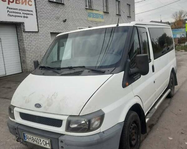 Белый Форд Транзит, объемом двигателя 2 л и пробегом 450 тыс. км за 4500 $, фото 2 на Automoto.ua
