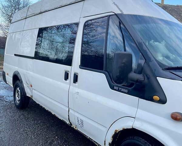 Белый Форд Транзит, объемом двигателя 2.4 л и пробегом 397 тыс. км за 3700 $, фото 6 на Automoto.ua