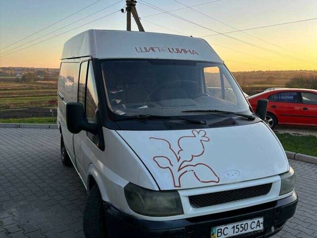 Белый Форд Транзит, объемом двигателя 2 л и пробегом 250 тыс. км за 1599 $, фото 1 на Automoto.ua