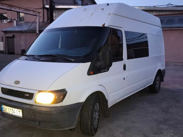 Білий Форд Транзит, об'ємом двигуна 2 л та пробігом 495 тис. км за 3200 $, фото 1 на Automoto.ua