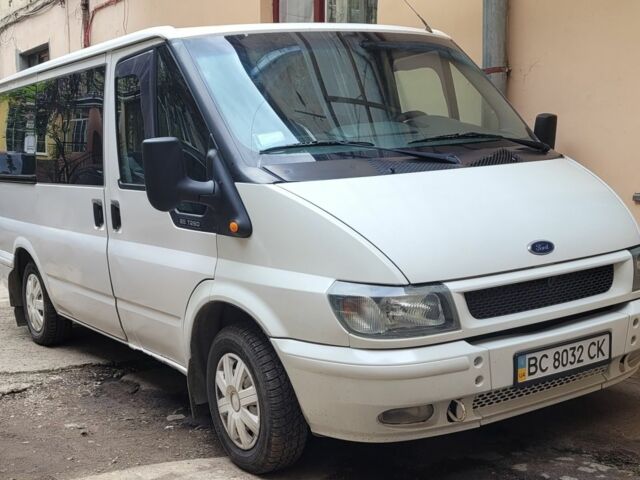 Белый Форд Транзит, объемом двигателя 2 л и пробегом 270 тыс. км за 4650 $, фото 1 на Automoto.ua