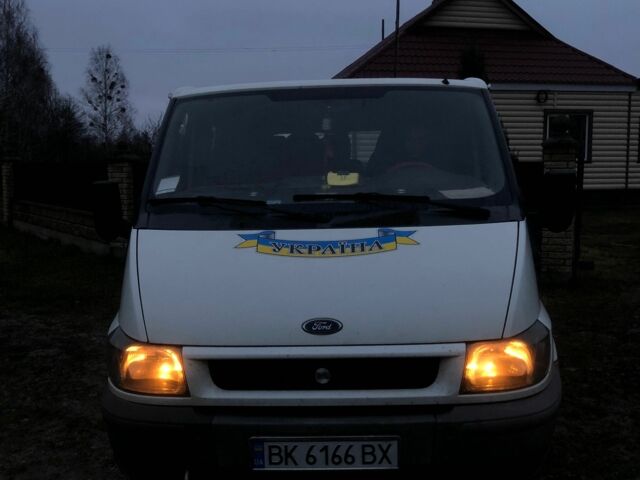 Білий Форд Транзит, об'ємом двигуна 2 л та пробігом 360 тис. км за 5500 $, фото 1 на Automoto.ua