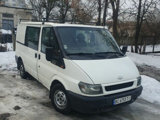 Белый Форд Транзит, объемом двигателя 2 л и пробегом 250 тыс. км за 4300 $, фото 1 на Automoto.ua