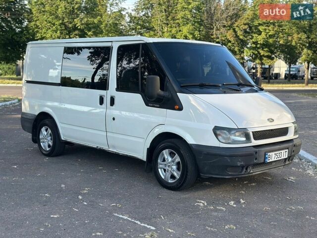 Белый Форд Транзит, объемом двигателя 2 л и пробегом 251 тыс. км за 6000 $, фото 1 на Automoto.ua