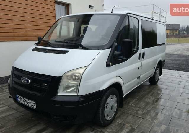 Белый Форд Транзит, объемом двигателя 2.2 л и пробегом 195 тыс. км за 6500 $, фото 1 на Automoto.ua