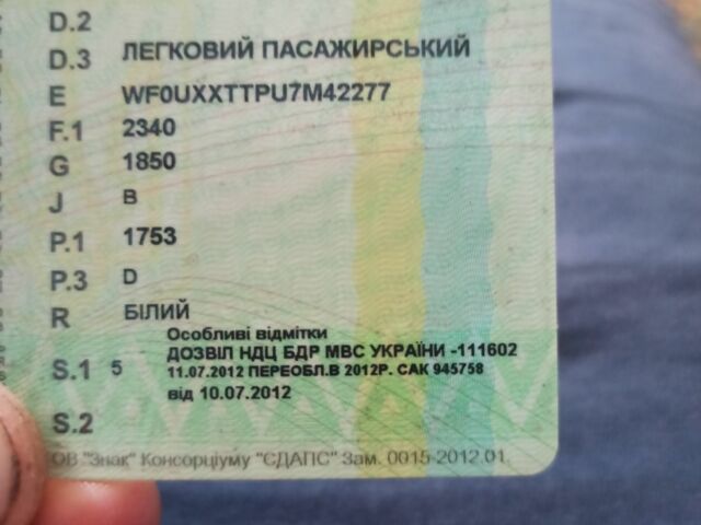Білий Форд Транзит, об'ємом двигуна 1.8 л та пробігом 185 тис. км за 4000 $, фото 19 на Automoto.ua