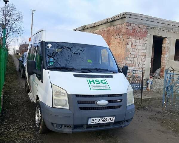 Білий Форд Транзит, об'ємом двигуна 2.2 л та пробігом 337 тис. км за 8200 $, фото 1 на Automoto.ua