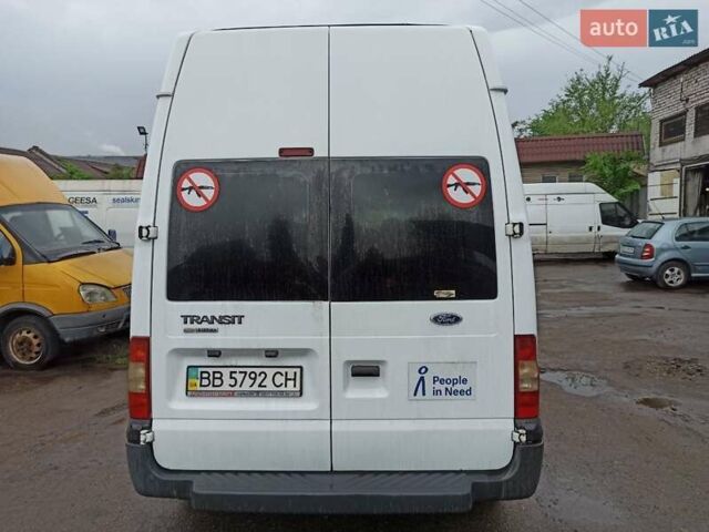 Белый Форд Транзит, объемом двигателя 2.2 л и пробегом 336 тыс. км за 10500 $, фото 3 на Automoto.ua