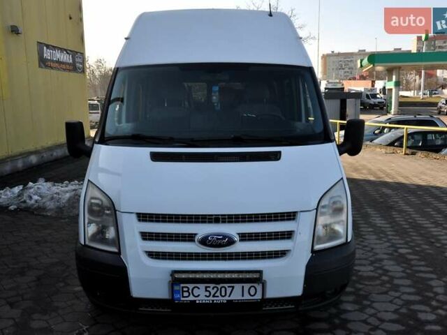 Белый Форд Транзит, объемом двигателя 2.2 л и пробегом 350 тыс. км за 9500 $, фото 2 на Automoto.ua