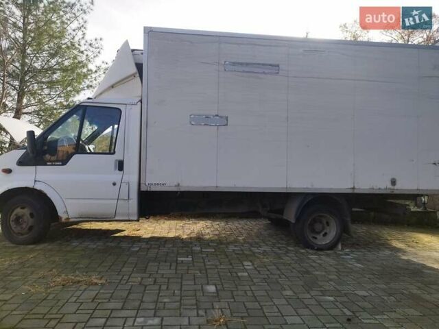 Белый Форд Транзит, объемом двигателя 2.4 л и пробегом 450 тыс. км за 4300 $, фото 3 на Automoto.ua