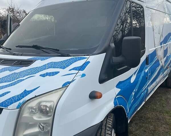 Белый Форд Транзит, объемом двигателя 2.4 л и пробегом 423 тыс. км за 8500 $, фото 2 на Automoto.ua