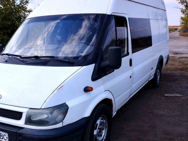 Білий Форд Транзит, об'ємом двигуна 2.4 л та пробігом 473 тис. км за 5000 $, фото 1 на Automoto.ua