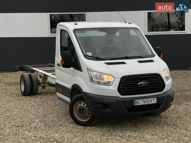 Белый Форд Транзит, объемом двигателя 2.2 л и пробегом 380 тыс. км за 14000 $, фото 1 на Automoto.ua