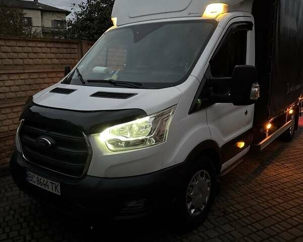 Білий Форд Транзит, об'ємом двигуна 2 л та пробігом 222 тис. км за 32702 $, фото 1 на Automoto.ua