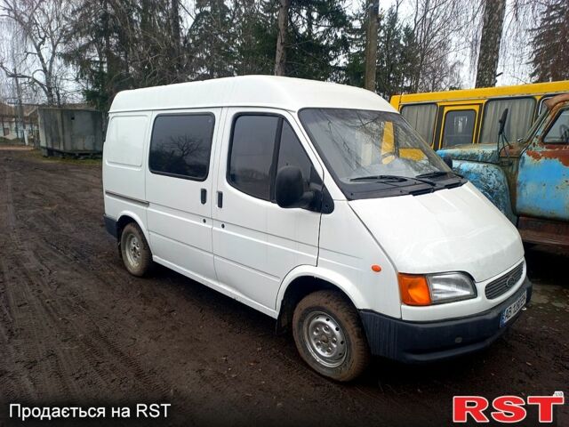 Белый Форд Транзит, объемом двигателя 2.5 л и пробегом 345 тыс. км за 4500 $, фото 1 на Automoto.ua