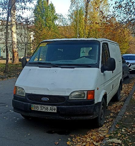 Белый Форд Транзит, объемом двигателя 25 л и пробегом 569 тыс. км за 1150 $, фото 1 на Automoto.ua
