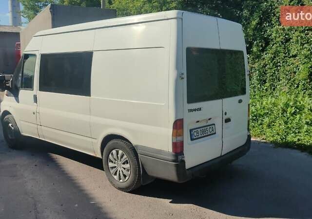 Білий Форд Транзит, об'ємом двигуна 2.4 л та пробігом 300 тис. км за 3500 $, фото 1 на Automoto.ua