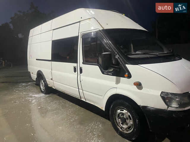 Белый Форд Транзит, объемом двигателя 2.4 л и пробегом 450 тыс. км за 3850 $, фото 2 на Automoto.ua
