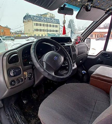 Белый Форд Транзит, объемом двигателя 2.4 л и пробегом 320 тыс. км за 5300 $, фото 1 на Automoto.ua