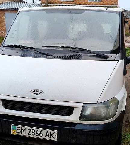 Білий Форд Транзит, об'ємом двигуна 2 л та пробігом 280 тис. км за 4500 $, фото 1 на Automoto.ua