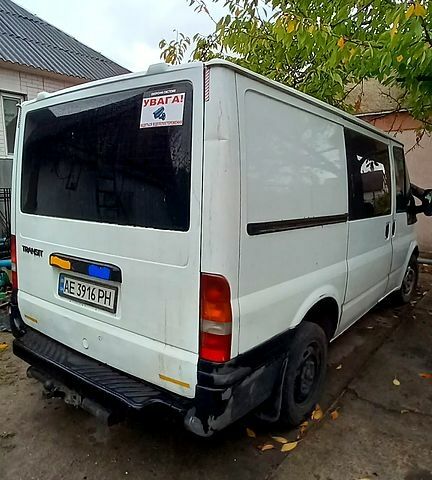 Белый Форд Транзит, объемом двигателя 20 л и пробегом 334 тыс. км за 4500 $, фото 1 на Automoto.ua
