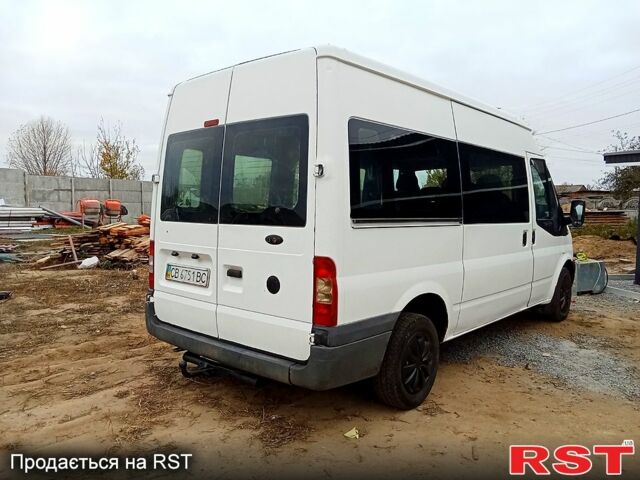 Білий Форд Транзит, об'ємом двигуна 2.2 л та пробігом 220 тис. км за 8500 $, фото 1 на Automoto.ua