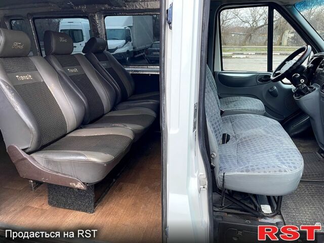 Білий Форд Транзит, об'ємом двигуна 2 л та пробігом 327 тис. км за 7000 $, фото 9 на Automoto.ua
