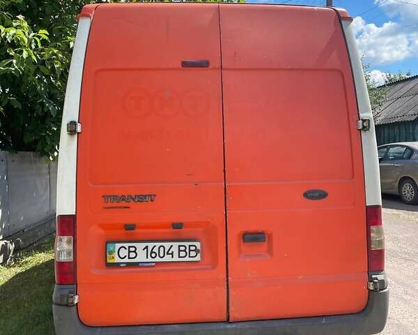Белый Форд Транзит, объемом двигателя 2.2 л и пробегом 315 тыс. км за 6300 $, фото 1 на Automoto.ua