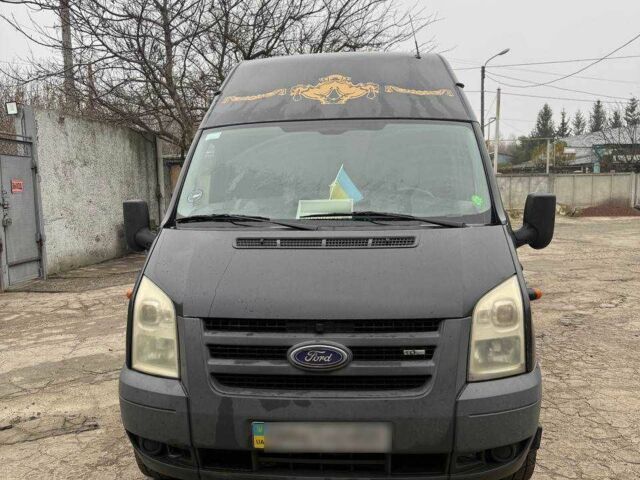 Черный Форд Транзит, объемом двигателя 2.4 л и пробегом 450 тыс. км за 5500 $, фото 1 на Automoto.ua