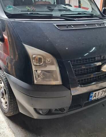 Черный Форд Транзит, объемом двигателя 2.2 л и пробегом 244 тыс. км за 6200 $, фото 1 на Automoto.ua