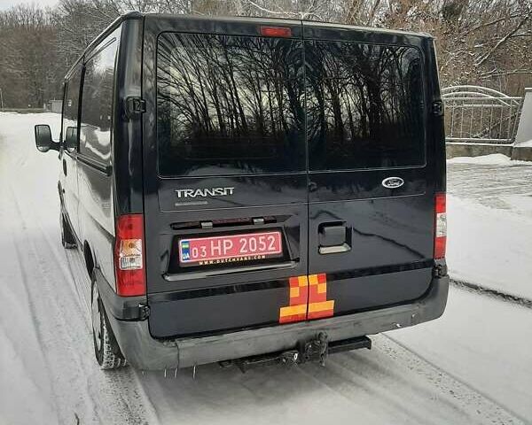 Черный Форд Транзит, объемом двигателя 2.2 л и пробегом 231 тыс. км за 12600 $, фото 6 на Automoto.ua