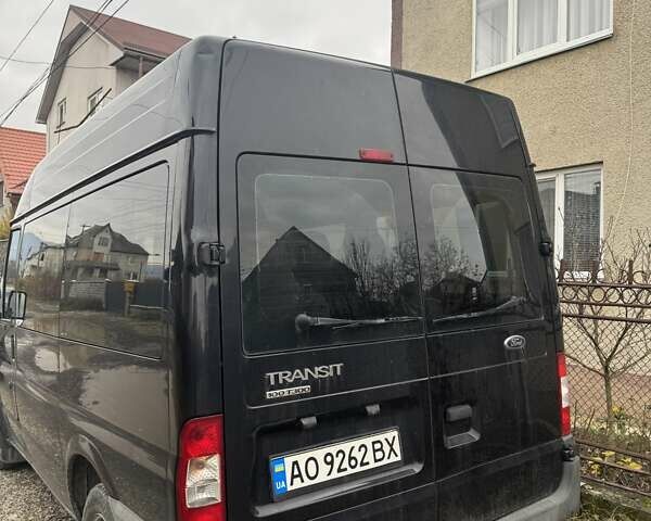 Чорний Форд Транзит, об'ємом двигуна 2.2 л та пробігом 203 тис. км за 9000 $, фото 1 на Automoto.ua