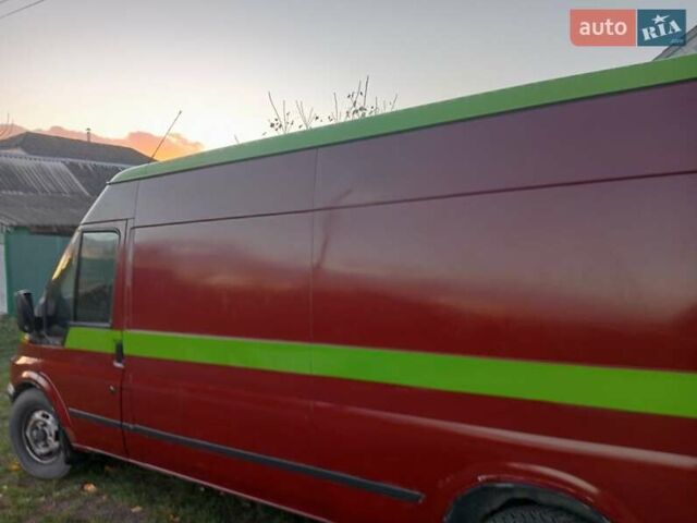 Червоний Форд Транзит, об'ємом двигуна 2.4 л та пробігом 386 тис. км за 5499 $, фото 11 на Automoto.ua