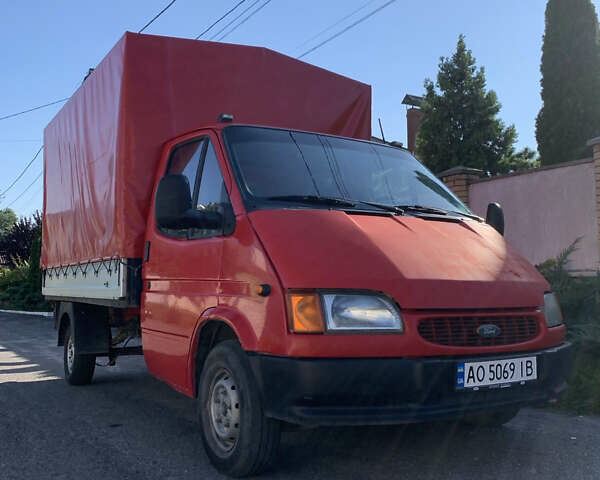 Червоний Форд Транзит, об'ємом двигуна 2.5 л та пробігом 345 тис. км за 5900 $, фото 4 на Automoto.ua