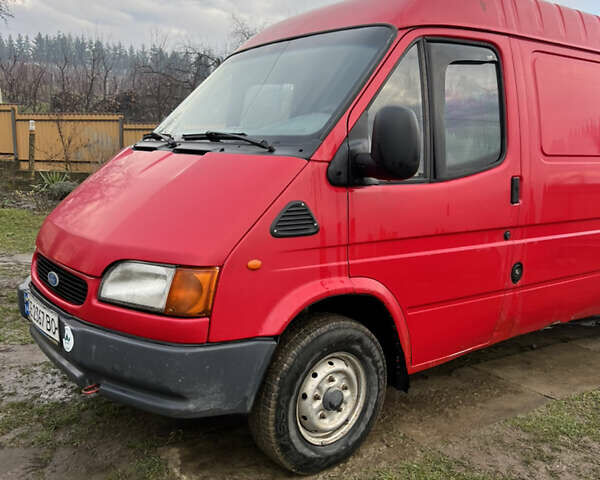 Червоний Форд Транзит, об'ємом двигуна 2.5 л та пробігом 299 тис. км за 3500 $, фото 1 на Automoto.ua