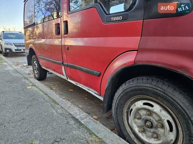 Красный Форд Транзит, объемом двигателя 2 л и пробегом 427 тыс. км за 2500 $, фото 13 на Automoto.ua