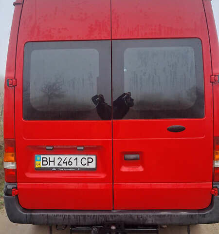 Красный Форд Транзит, объемом двигателя 2 л и пробегом 900 тыс. км за 5300 $, фото 4 на Automoto.ua