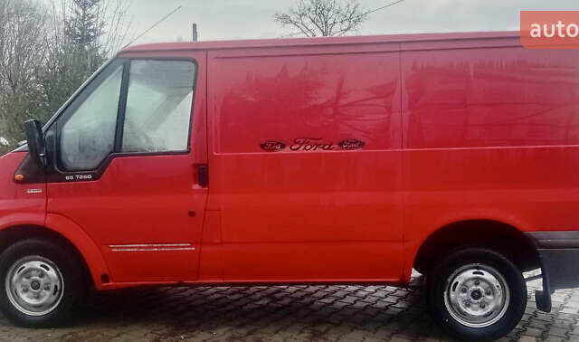 Червоний Форд Транзит, об'ємом двигуна 2 л та пробігом 284 тис. км за 3500 $, фото 5 на Automoto.ua