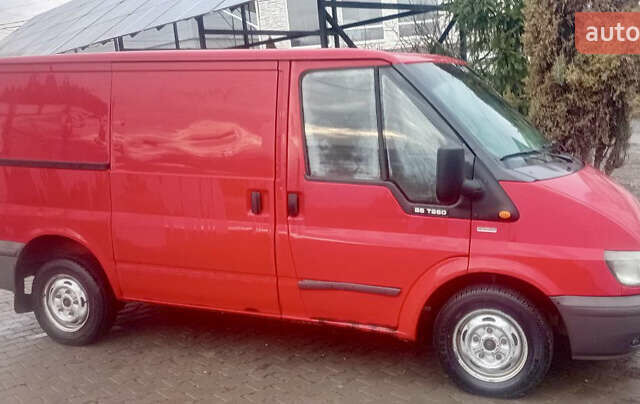 Червоний Форд Транзит, об'ємом двигуна 2 л та пробігом 284 тис. км за 3500 $, фото 3 на Automoto.ua