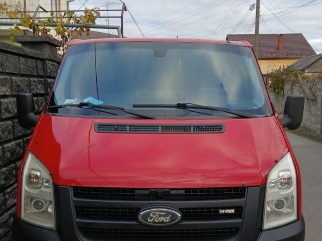 Червоний Форд Транзит, об'ємом двигуна 2.2 л та пробігом 220 тис. км за 5500 $, фото 3 на Automoto.ua