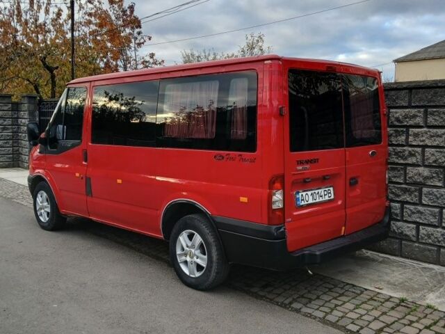 Червоний Форд Транзит, об'ємом двигуна 2.2 л та пробігом 220 тис. км за 5500 $, фото 1 на Automoto.ua