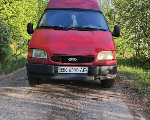 Червоний Форд Транзит, об'ємом двигуна 2.5 л та пробігом 580 тис. км за 3900 $, фото 1 на Automoto.ua
