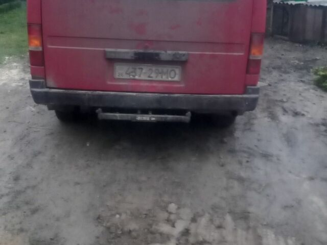 Красный Форд Транзит, объемом двигателя 2 л и пробегом 230 тыс. км за 2000 $, фото 4 на Automoto.ua