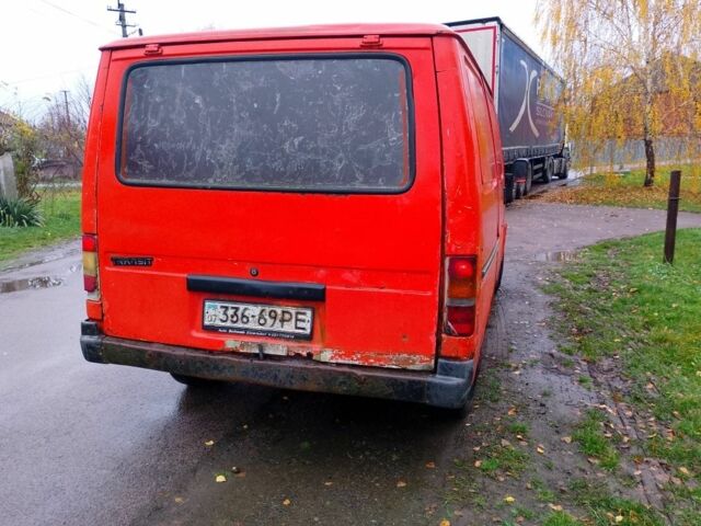 Красный Форд Транзит, объемом двигателя 2 л и пробегом 350 тыс. км за 1000 $, фото 2 на Automoto.ua