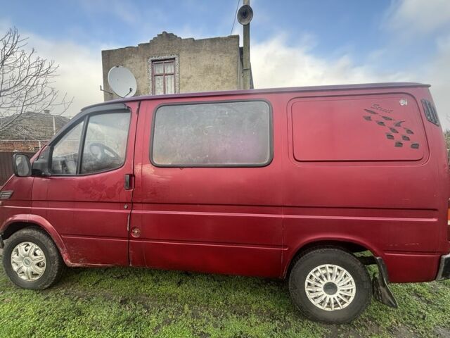 Красный Форд Транзит, объемом двигателя 2.5 л и пробегом 300 тыс. км за 1700 $, фото 3 на Automoto.ua