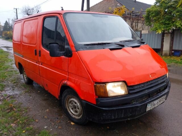 Красный Форд Транзит, объемом двигателя 2 л и пробегом 350 тыс. км за 1000 $, фото 3 на Automoto.ua