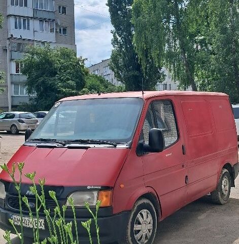 Красный Форд Транзит, объемом двигателя 2.5 л и пробегом 200 тыс. км за 1300 $, фото 4 на Automoto.ua